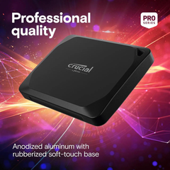 Ổ cứng di động Crucial X10 Pro 4TB Portable SSD   Up to 2100MB/s read, 2000MB/s write