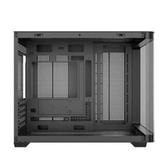 CASE LINKTECH SIREN M KÍNH CONG ĐEN  (Chưa kèm Fan) | M-ATX/ITX