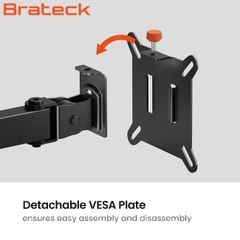 Giá treo màn hình văn phòng Brateck BT-AMA-B2 17-32inc ( Arm đôi )