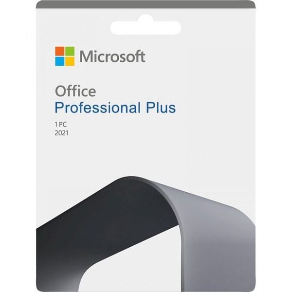 Phần mềm Office Professional Plus 2021 English APAC EM Medialess