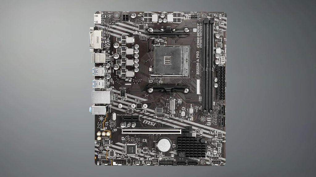 Mainboard MSI B550M A PRO | AM4, mATX, 2 khe DDR4
