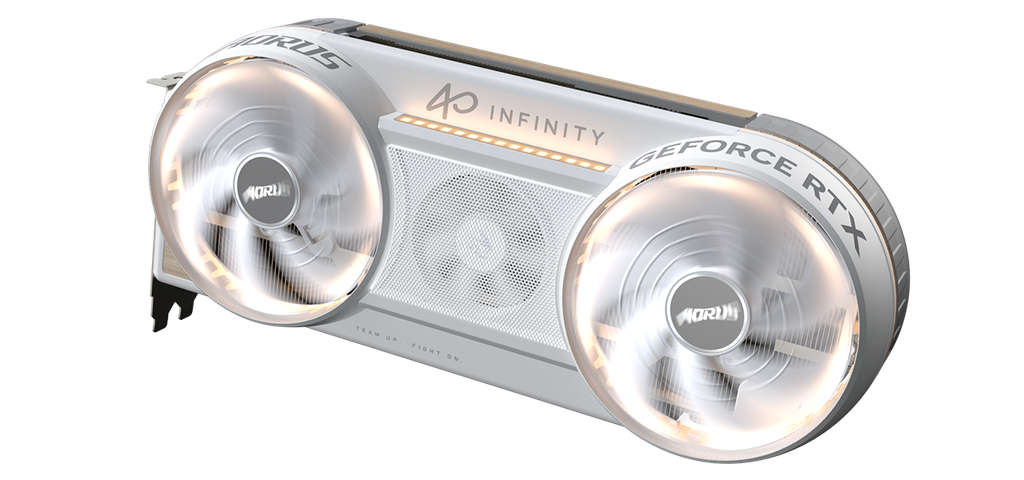 VGA Gigabyte RTX AORUS GeForce RTX™ 5080 INFINITY WOOD 16G White