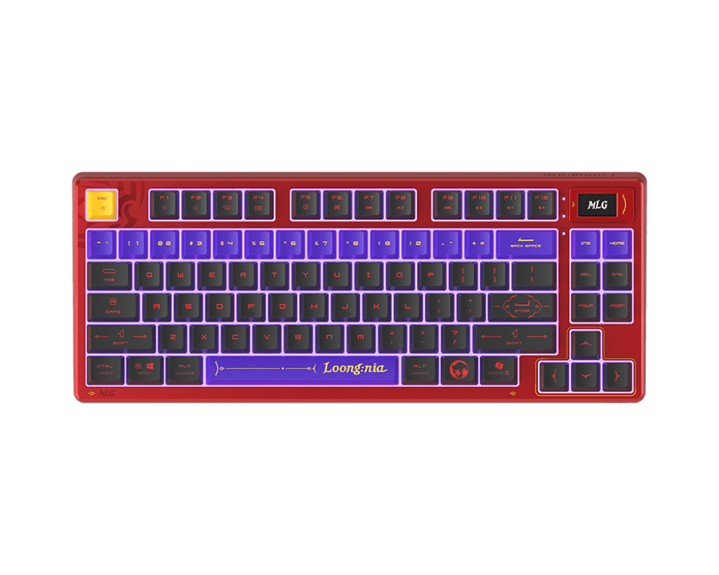 BÀN PHÍM CƠ MSI FORGE TKL WIRELESS MLG EDITION