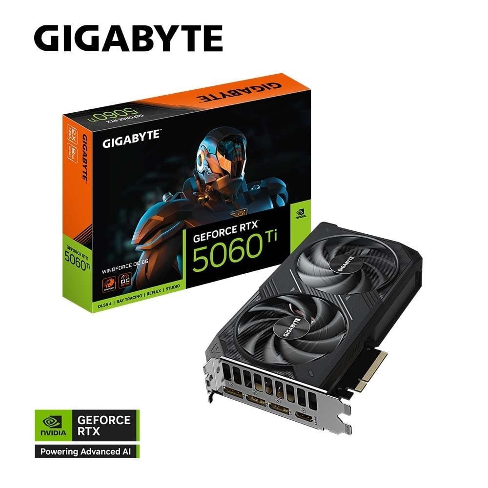 Gigabyte GeForce RTX 5060 Ti WINDFORCE MAX OC 16G