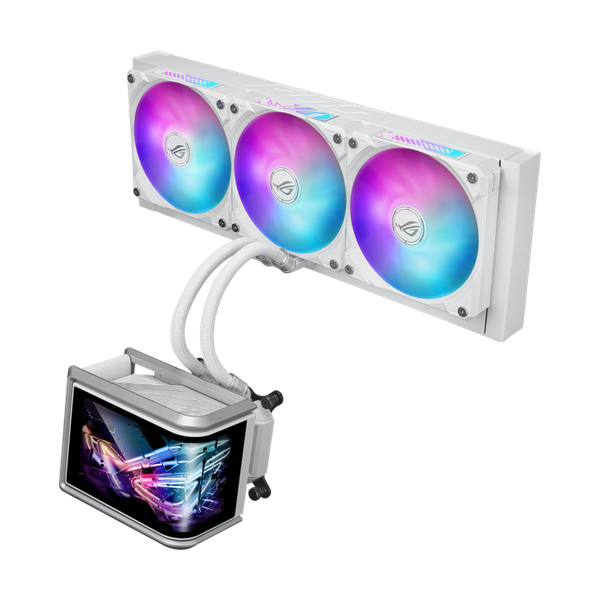 Tản Nhiệt Nước Asus ROG Ryuo IV SLC 360 ARGB White Edition ( LCD )