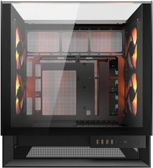 Vỏ case  Cougar OmnyX Mid Tower ATX Computer Case, 4x 160mm Pre-installed ARGB PWM Fans, 360mm Radiator Support