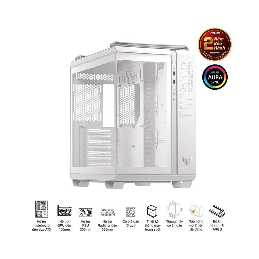Vỏ case Asus TUF Gaming GT502 Horizon