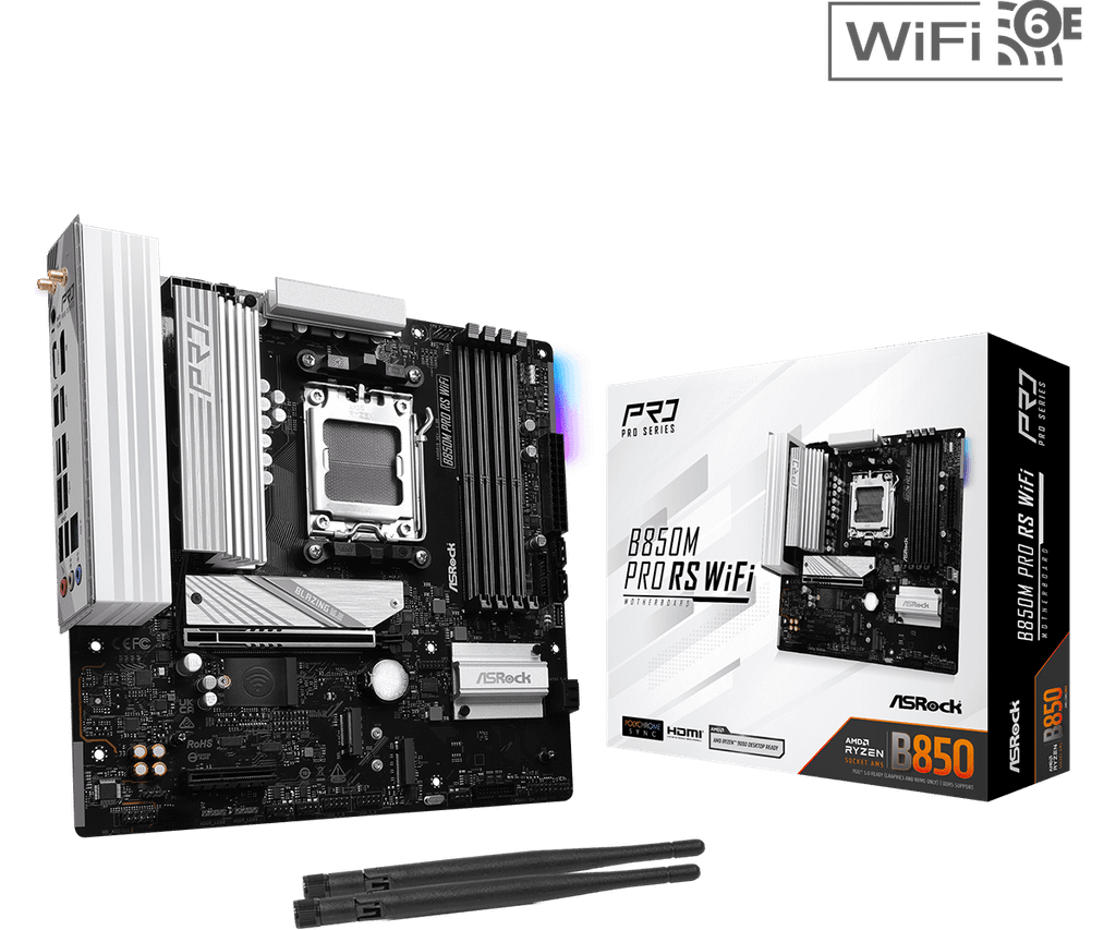 Mainboard PC ASRock B850M Pro RS Wifi