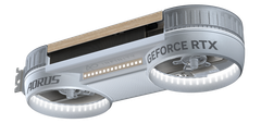 VGA Gigabyte RTX AORUS GeForce RTX™ 5080 INFINITY WOOD 16G White
