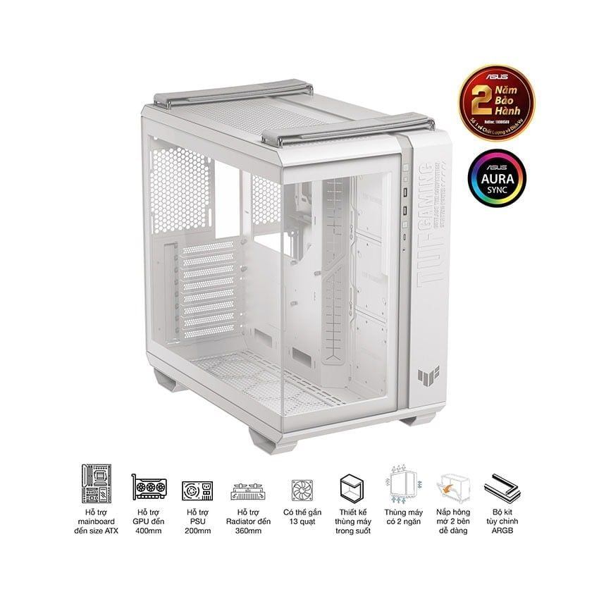 Vỏ case Asus TUF Gaming GT502 Horizon