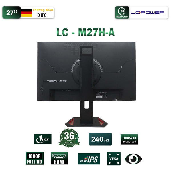 Màn hình gaming LC Power LC M27H-A 27in 240Hz