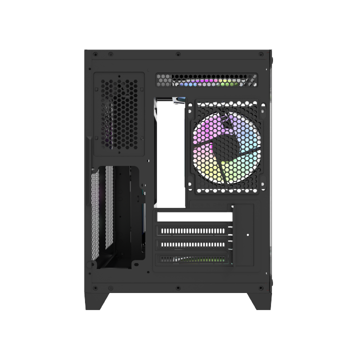 CASE MAGIC GM-02 CURVED (M-ATX)  Black / White