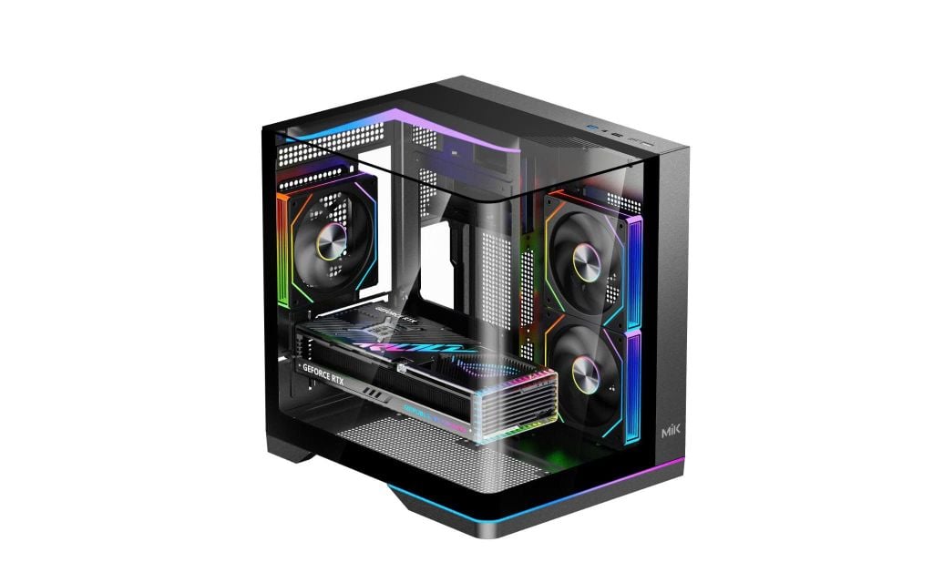 Vỏ Case MIK G8 Nova M ( M-ATX, Kính Cong )