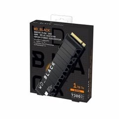 SSD WD Black SN850X Heatsink 1TB M2 PCIe 4.0