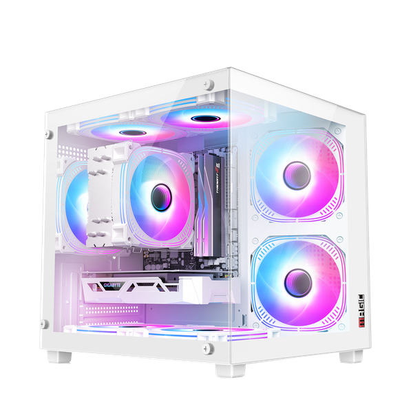 CASE MAGIC AQUA-M ELITE (M-ATX) WHITE