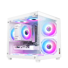 CASE MAGIC AQUA-M ELITE (M-ATX) WHITE