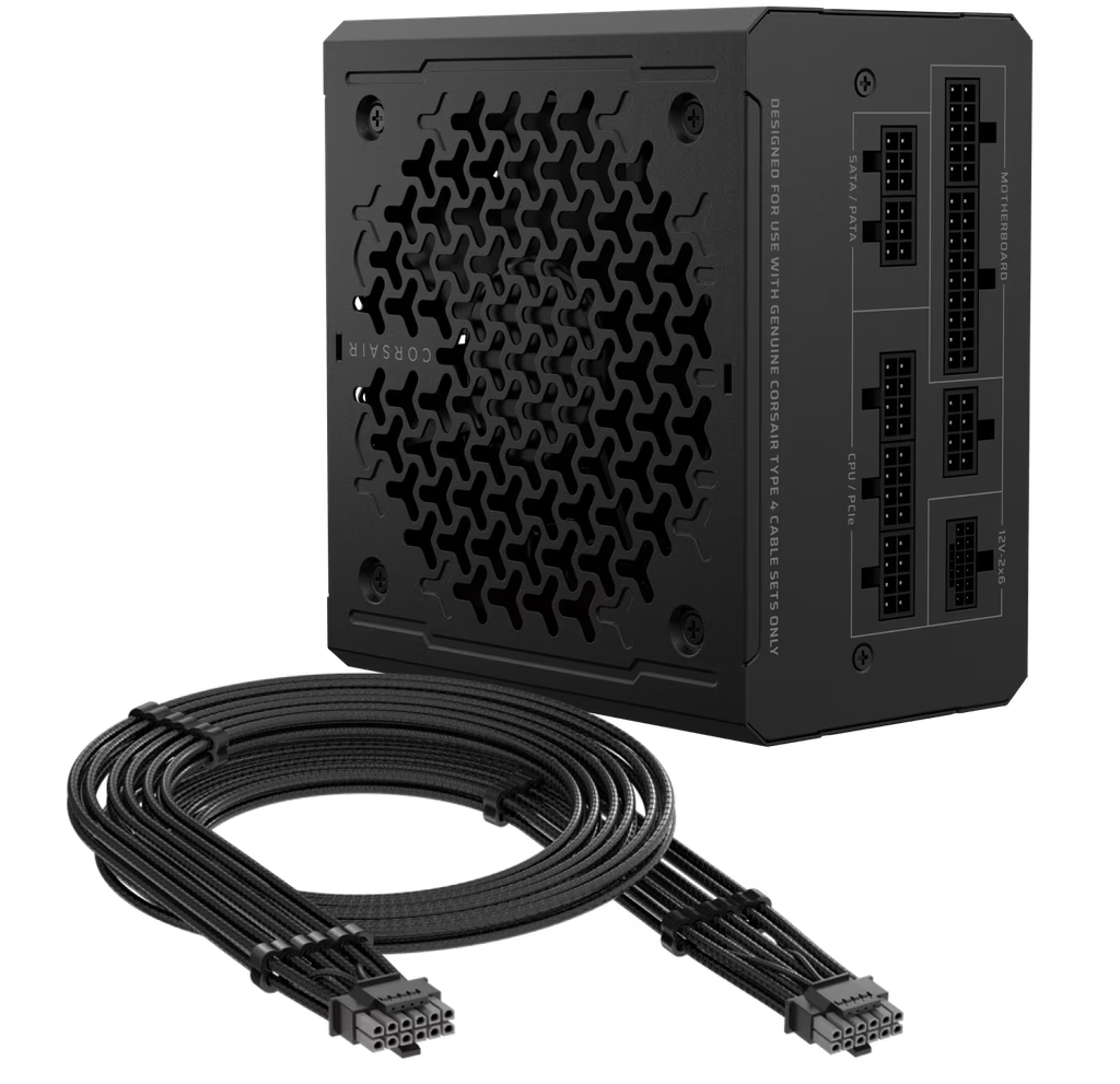 Nguồn máy tính Corsair RM1000e 1000W ATX 3.1 Cybenetics Gold CP-9020297-NA Full Modular