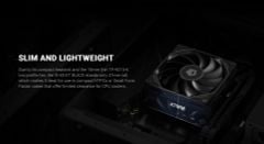 Tản nhiệt chip CPU ID-Cooling IS-40-XT Black, cao 47mm, TDP 95W, 4 ống đồng, Fan 9cm – 2800rpm, không cấn Ram.