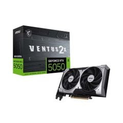 Card Màn Hình MSI GeForce RTX 5050 8G VENTUS 2X OC
