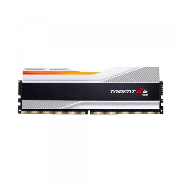 Ram DDR5  GSkill Trident Z5 RGB 16GB Bus  6000  Silver  F5-6000J3636F16GX1-TZ5RS  Intel XMP / AMD EXPO Silver