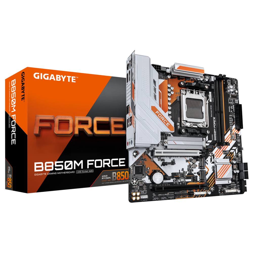 Bo mạch chủ Gigabyte B850M Force Wifi6E D5