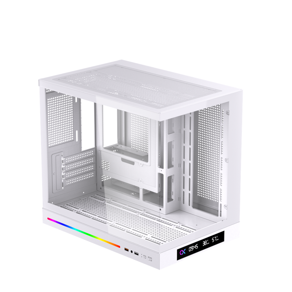 VỎ CASE XIGMATEK CLOUD M  DGT  WHITE