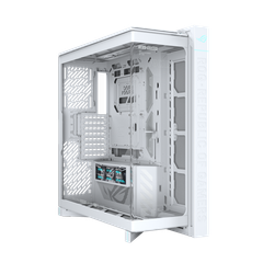 Vỏ Case Asus ROG CRONOX GR801 CURVE TG WHITE	 ( Kèm màn hình phụ Asus  lcd 9.2 )
