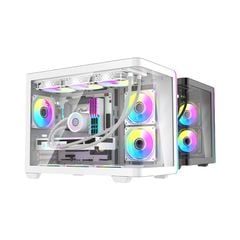 Vỏ Case DARKFLASH L285M (Full M-ATX) Black / White