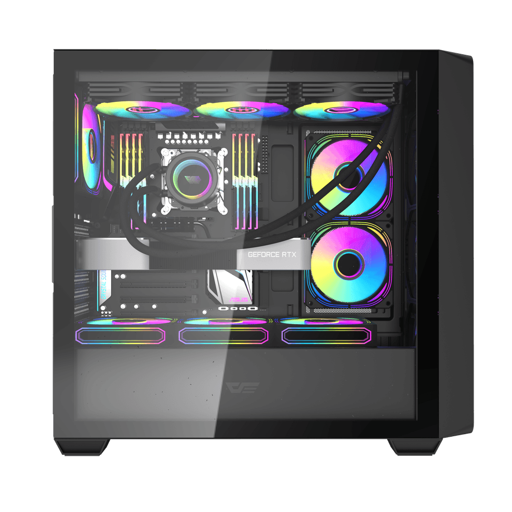 Vỏ Case máy tính DarkFlash DS900WD (ATX) ( No Fan )