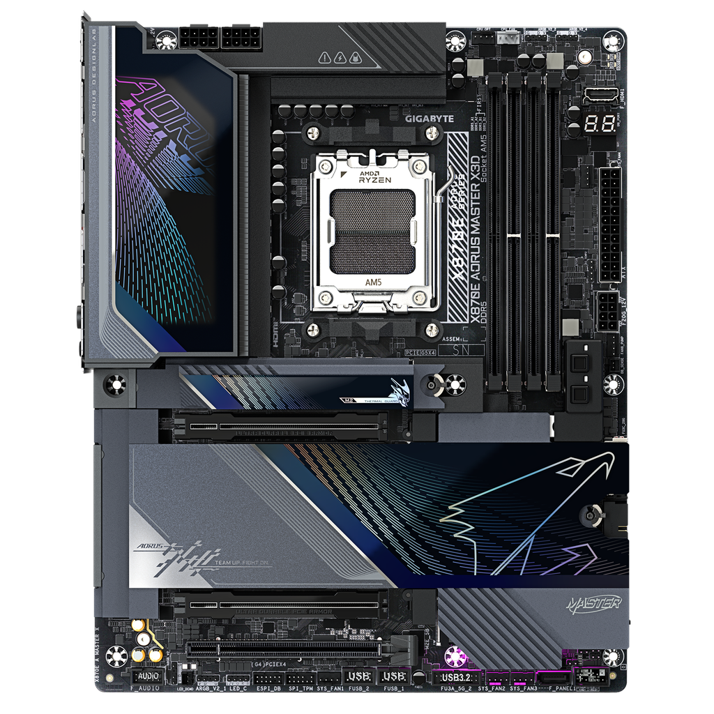 Mainboard X870E AORUS MASTER X3D ( BLack )