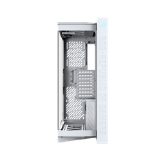 Vỏ Case Asus ROG CRONOX GR801 CURVE TG WHITE	 ( Kèm màn hình phụ Asus  lcd 9.2 )