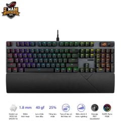 Bàn phím gaming ASUS XA14 ROG STRIX SCOPE II X NX Snow