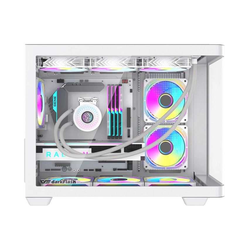 Vỏ Case DARKFLASH L285M (Full M-ATX) Black / White