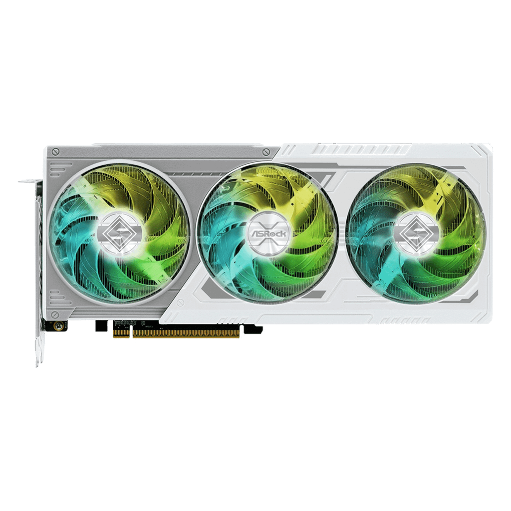 Card màn hình ASRock AMD Radeon RX 9060 XT Steel Legend 16GB OC (RX9060XT SL 16GO)