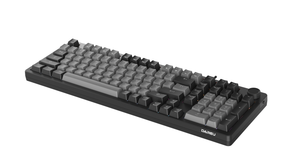 Bàn phím cơ gaming Dareu EK98L Gray | Có dây, Fullsize, Linear Switch, RGB, Black/Gray