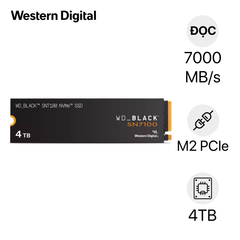 SSD WD Black SN7100 4TB PCIe Gen4 x4 NVMe M.2