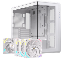 Vỏ Case Máy Tính EINAREX ZM800 RGB - WHITE ( MATX )