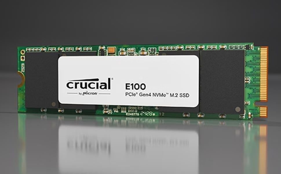 SSD Crucial E100 1TB PCIe Gen4 NVMe M.2
