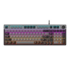 Bàn phím cơ gaming Dareu EK98L Gray | Có dây, Fullsize, Linear Switch, RGB, Black/Gray