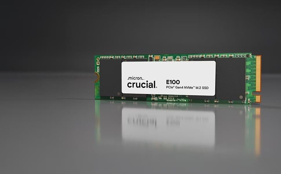 SSD Crucial E100 1TB PCIe Gen4 NVMe M.2
