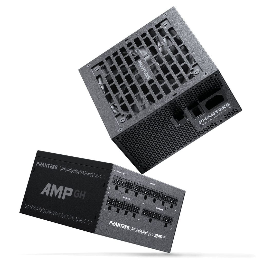 Nguồn Phanteks AMP GH Black 1200W (PCIe 5.1/ATX 3.1/Full Modular/Platinum)