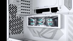 Vỏ Case Asus ROG CRONOX GR801 CURVE TG WHITE	 ( Kèm màn hình phụ Asus  lcd 9.2 )