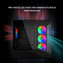 Vỏ case máy tính Lian Li Vector V100R MINI (Kèm sẵn 4 quạt)