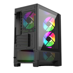 Vỏ case LINKTECH BAHAMUT M 4F ( MATX )