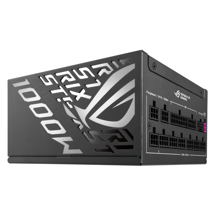 NGUỒN ASUS ROG STRIX 1000P PLATINUM ROG Equalizer ( ATX 3.1/ PCIe 5.1/ 80 Plus Plantinum/ Full Modular)