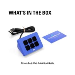 Thiết bị Stream Elgato StreamDeck Mini Discord Edition 6 Phím Lập Trình 10GAI9931