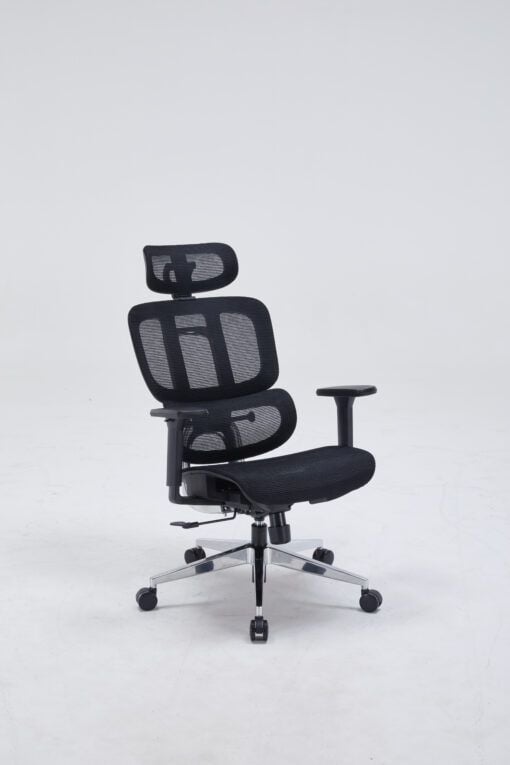 Ghế công thái học ergonomic WARRIOR – Hero series – WEC509 Pro Black