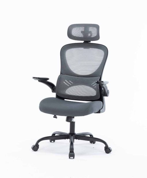 Ghế công thái học ergonomic WARRIOR – Hero series – WEC501 Black / GRAY