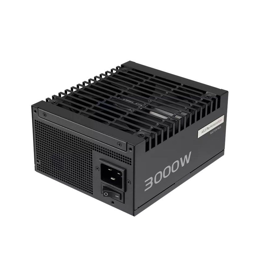 Nguồn ASUS PRO WORKSTATION 3000P - 3000W (80+ Platinum/ATX3.1/Full Modular)