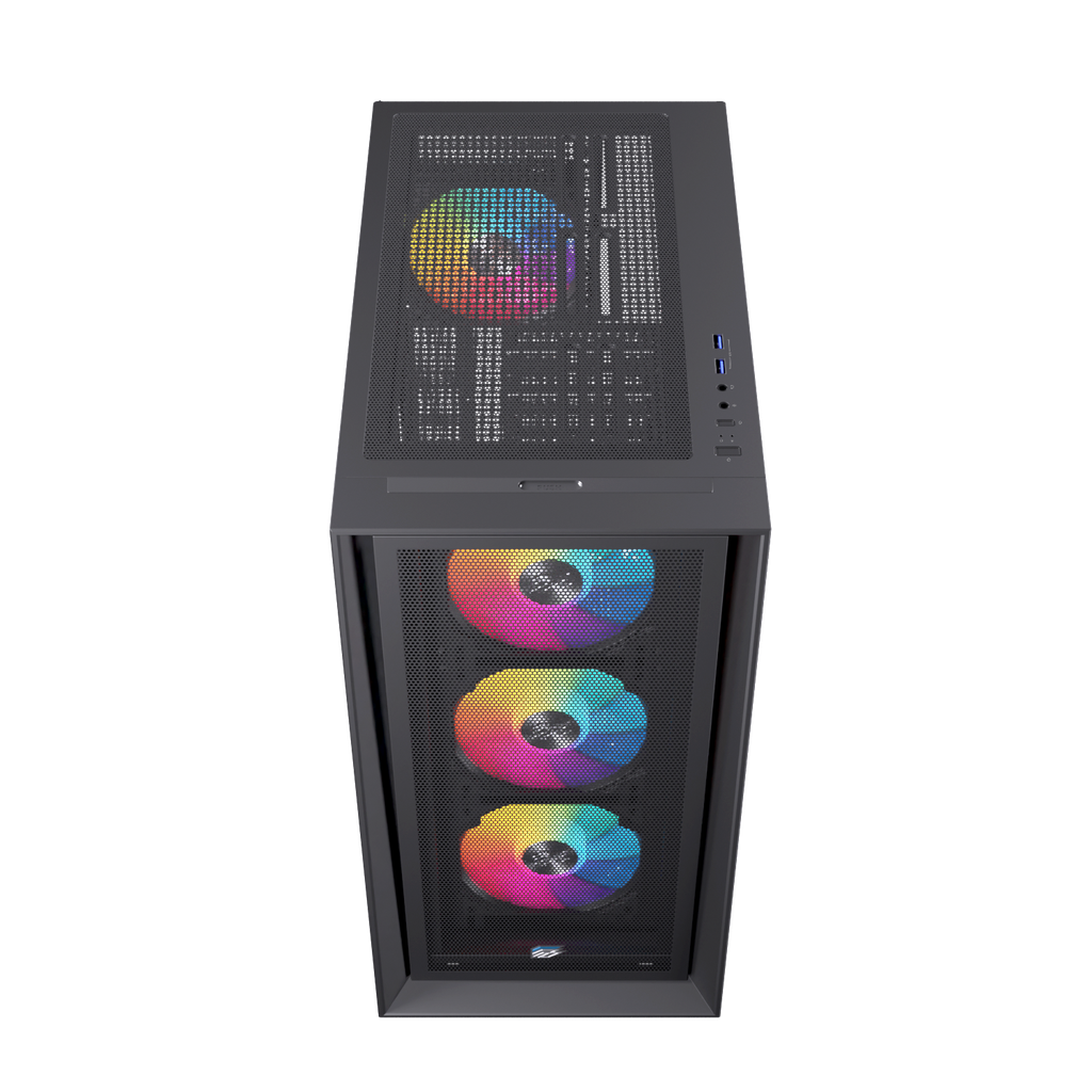 CASE EINAREX PULSE P600 RGB BLACK / WHITE